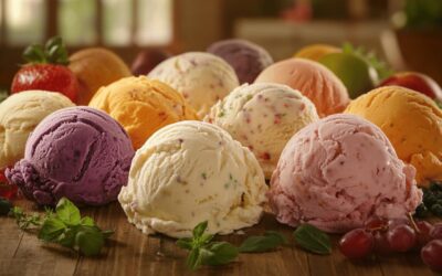 Les nouvelles tendances des aromes naturels et artificiels pour la glace en 2024